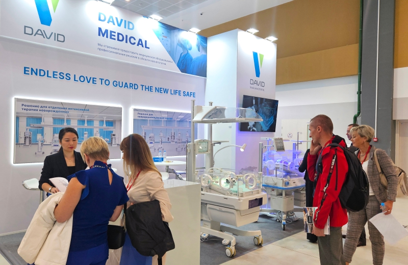 David_David Medical участвовала в выставке китайского медицинского оборудования 2024 (Беларусь)